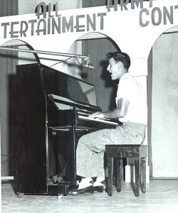 Al Hazan at piano