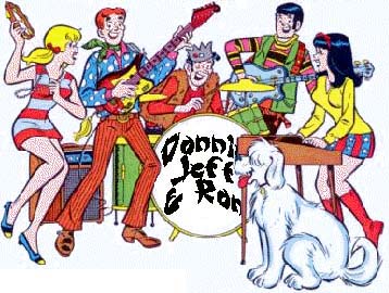 The Archies with wrong drum head, Jughead