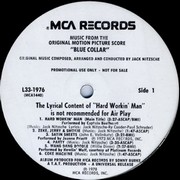 Jack Nitzsche-Captain Beefheart - Hard Workin' Man - MCA 1976